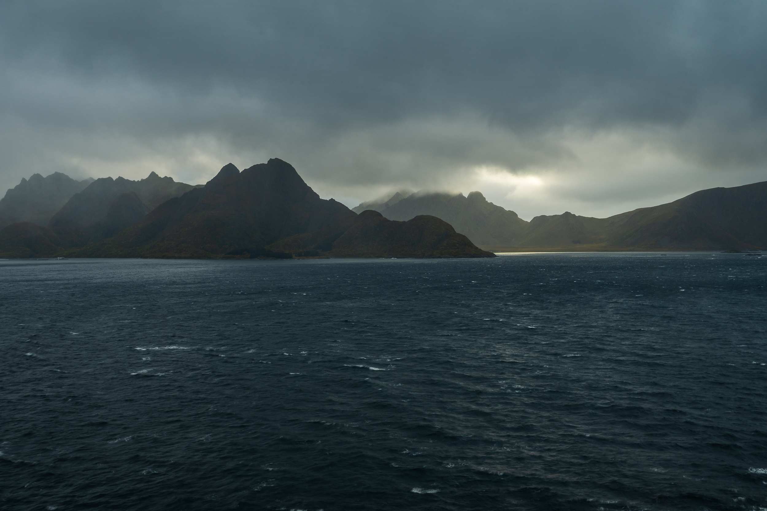 Norvege route vers nyksund