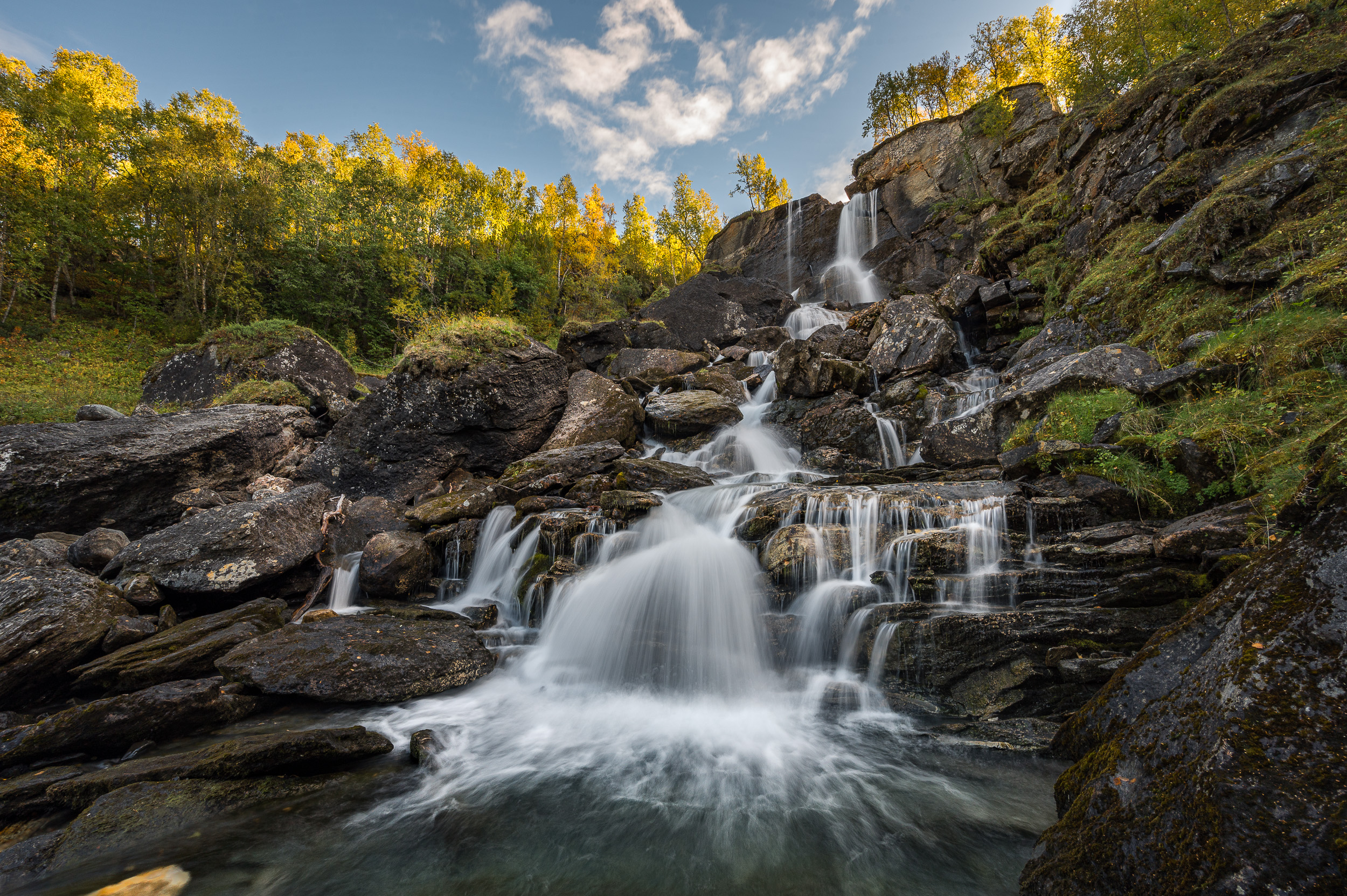 Norvege sir James waterfall